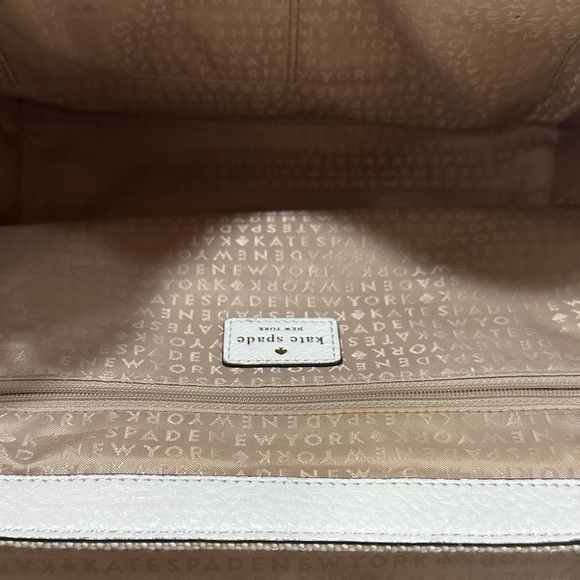 Kate Spade New York Wesley Place Small Laurel Satchel – Straw Leather Crossbody - Picture 10 of 14